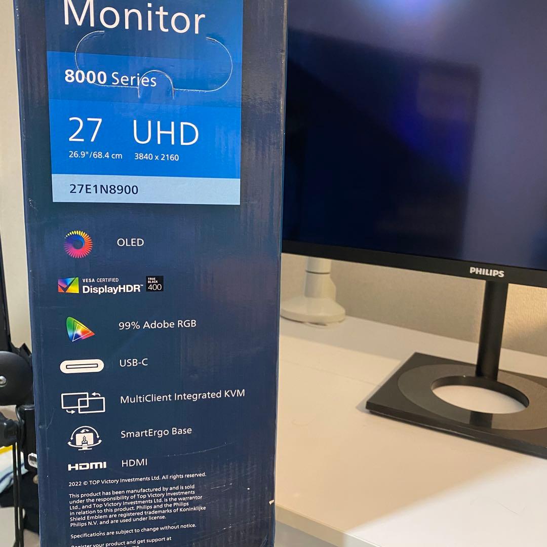PHILIPS 27E1N8900 4K OLED モニター