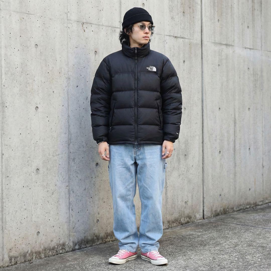 L★THE NORTH FACE★700フィル ヌプシダウンジャケット★ブラック