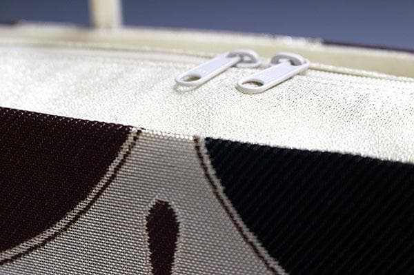 新品未使用品　京都 西陣織正絹帯地使用　利休バッグお茶席　25901