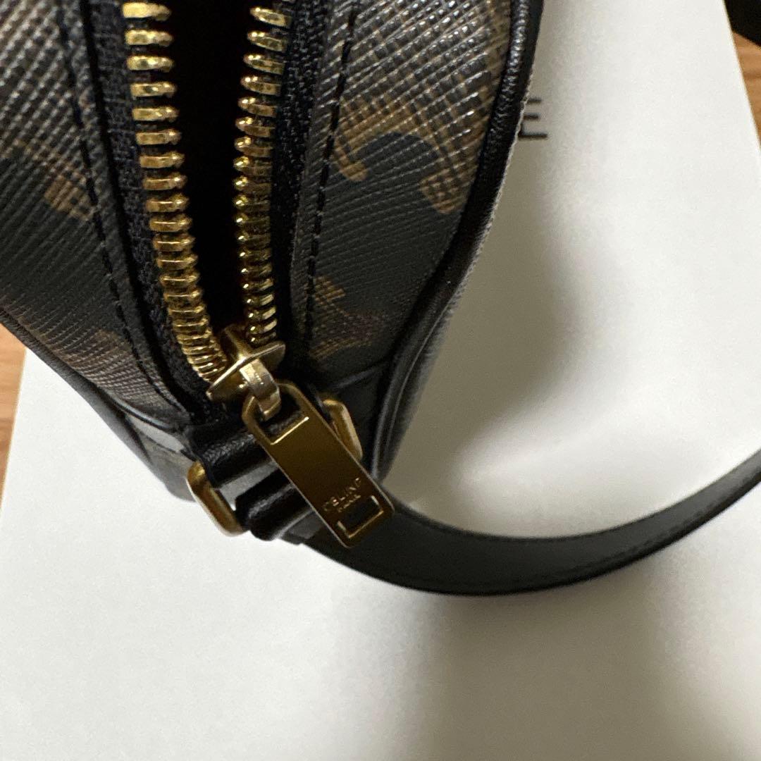 CELINE ショルダーバッグ ブラウン/ブラック