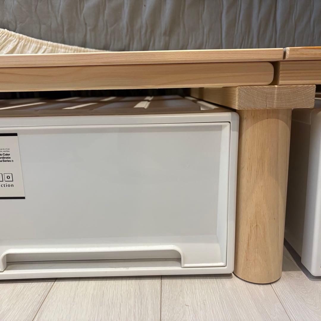 すのこベッド シングルサイズ　国産檜