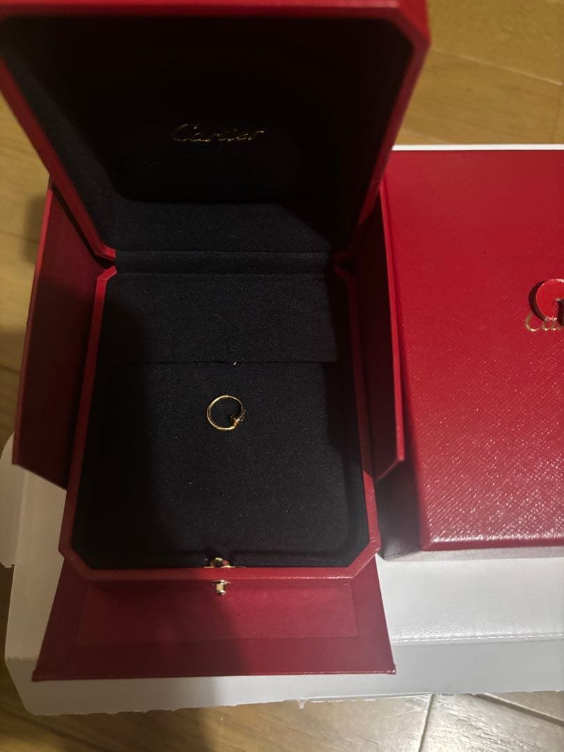 完売率高いYG❤︎❤︎新品❤︎カルティエジュスト アン クル シングルピアスミニモデル