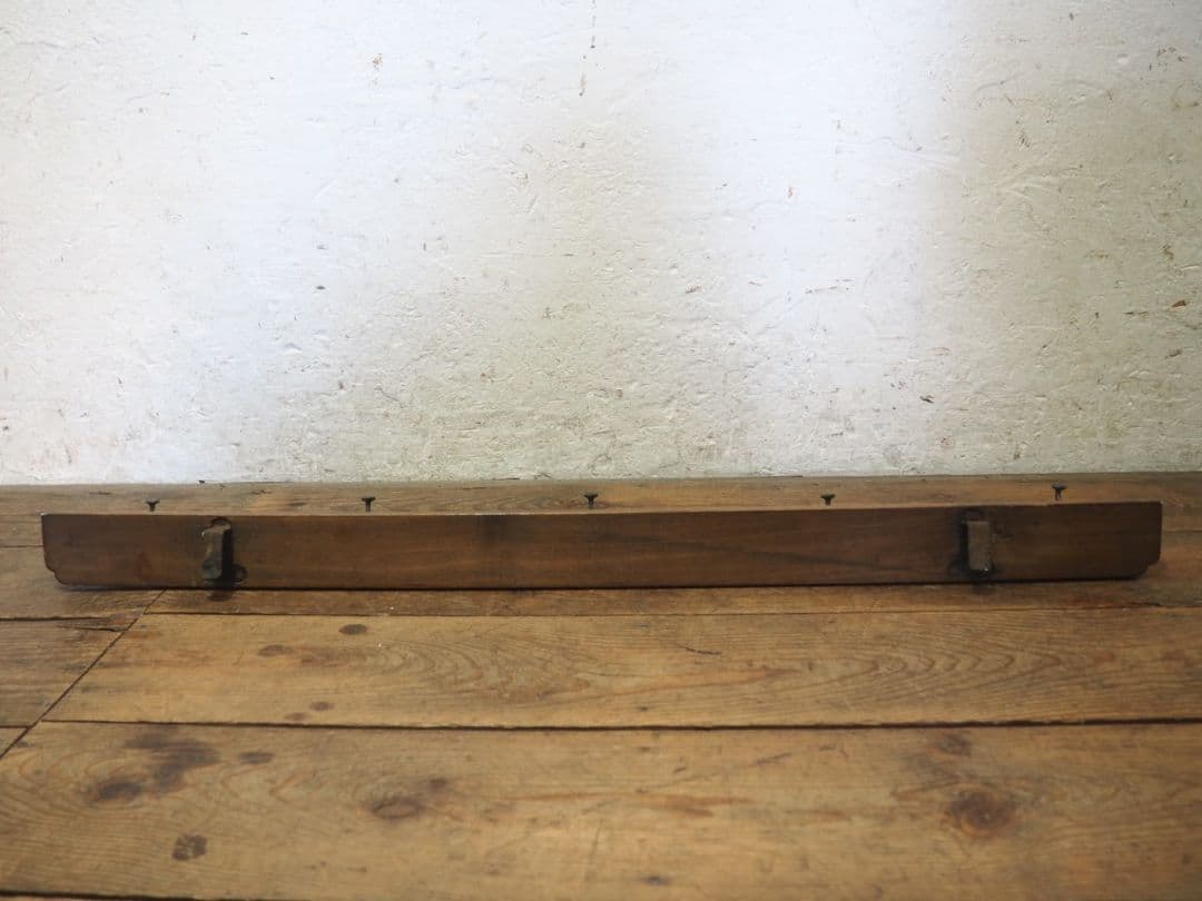 1176 ②アンティーク　ウォールフック　壁掛け　帽子掛け　金具　古家具　レトロ