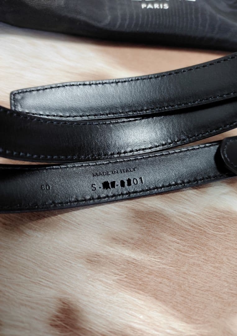 ◆なゆ◆CELINE セリーヌ スモール トリオンフ ベルト 80