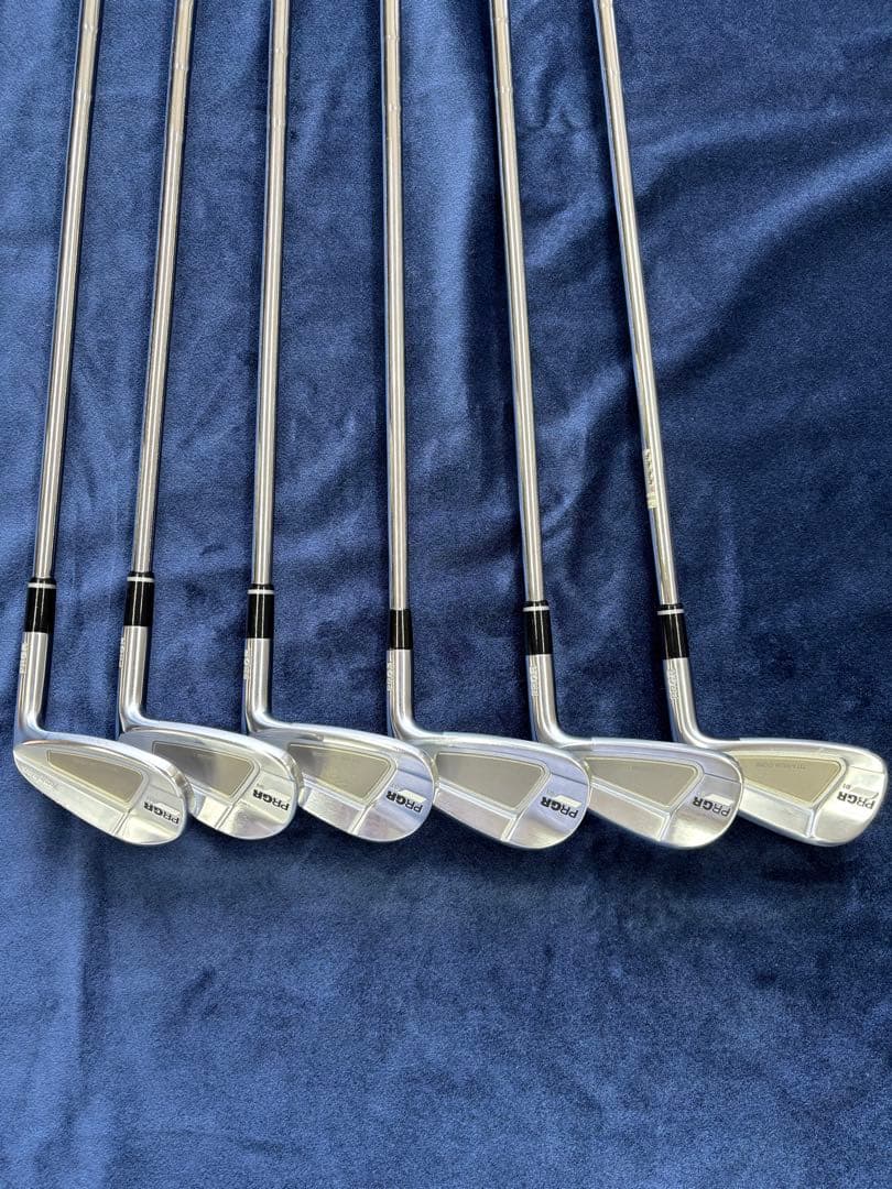 【中古】 プロギア PRGR 01 6S アイアンセット IR 純正特注シャフト