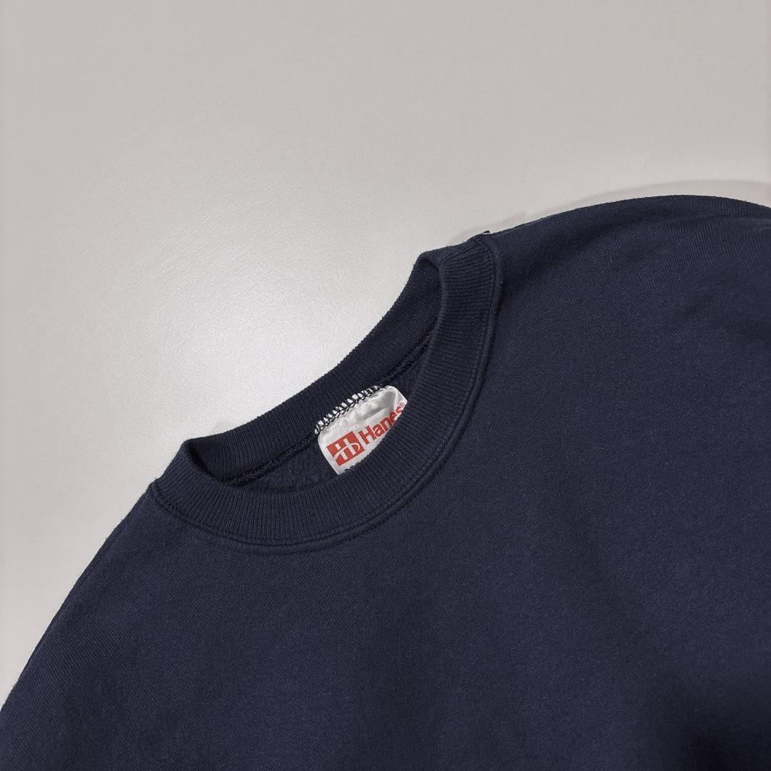 け*ー様 USA製 Hanes PREMIUMWEIGHT 無地L スウェット