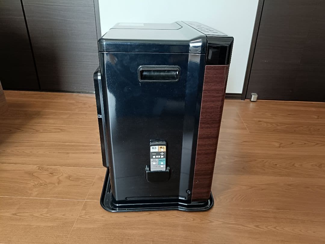 CORONA 石油ファンヒーター ブラウン グレード高 木目調