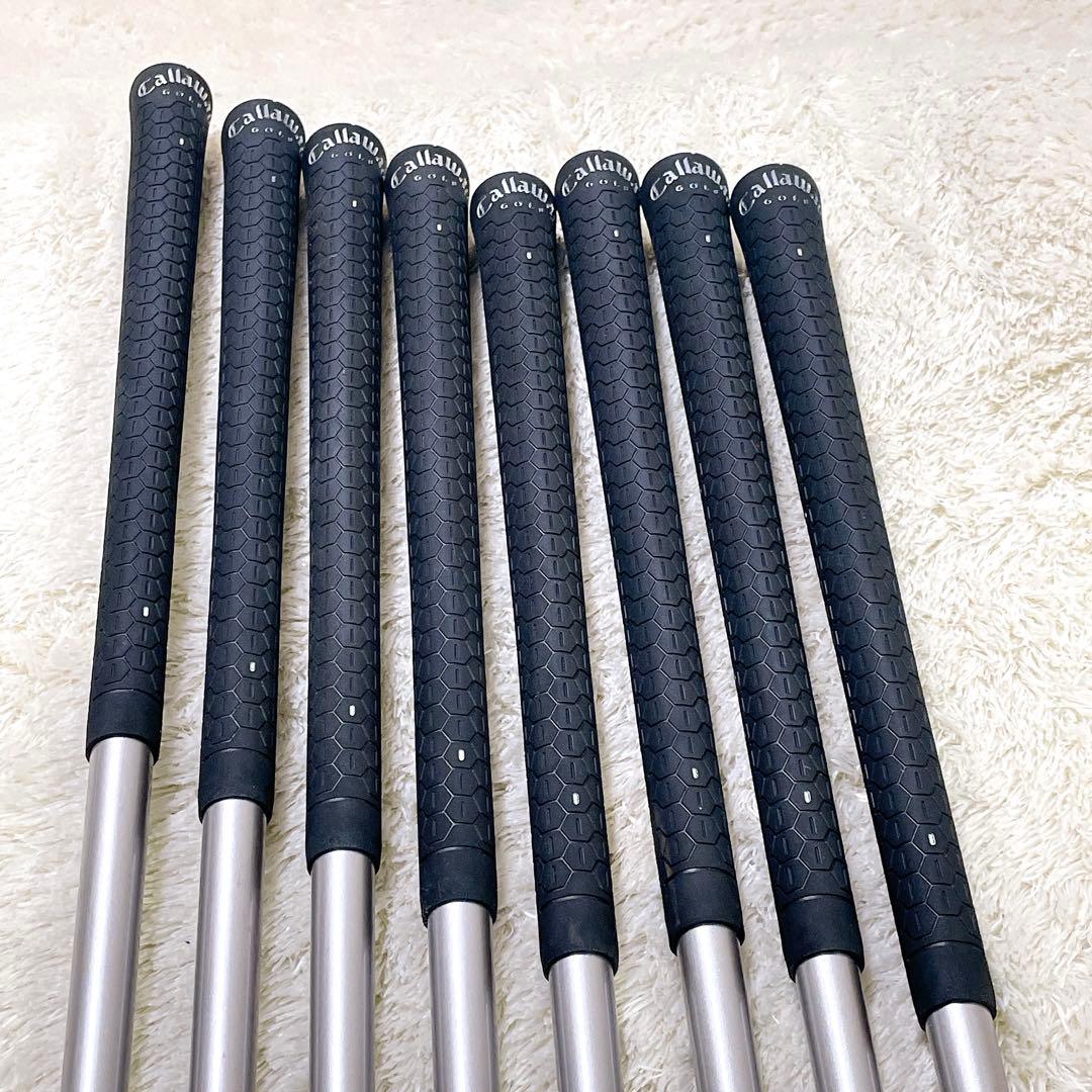 美品 キャロウェイ ビッグバーサ アイアンセット レディース 8本 L