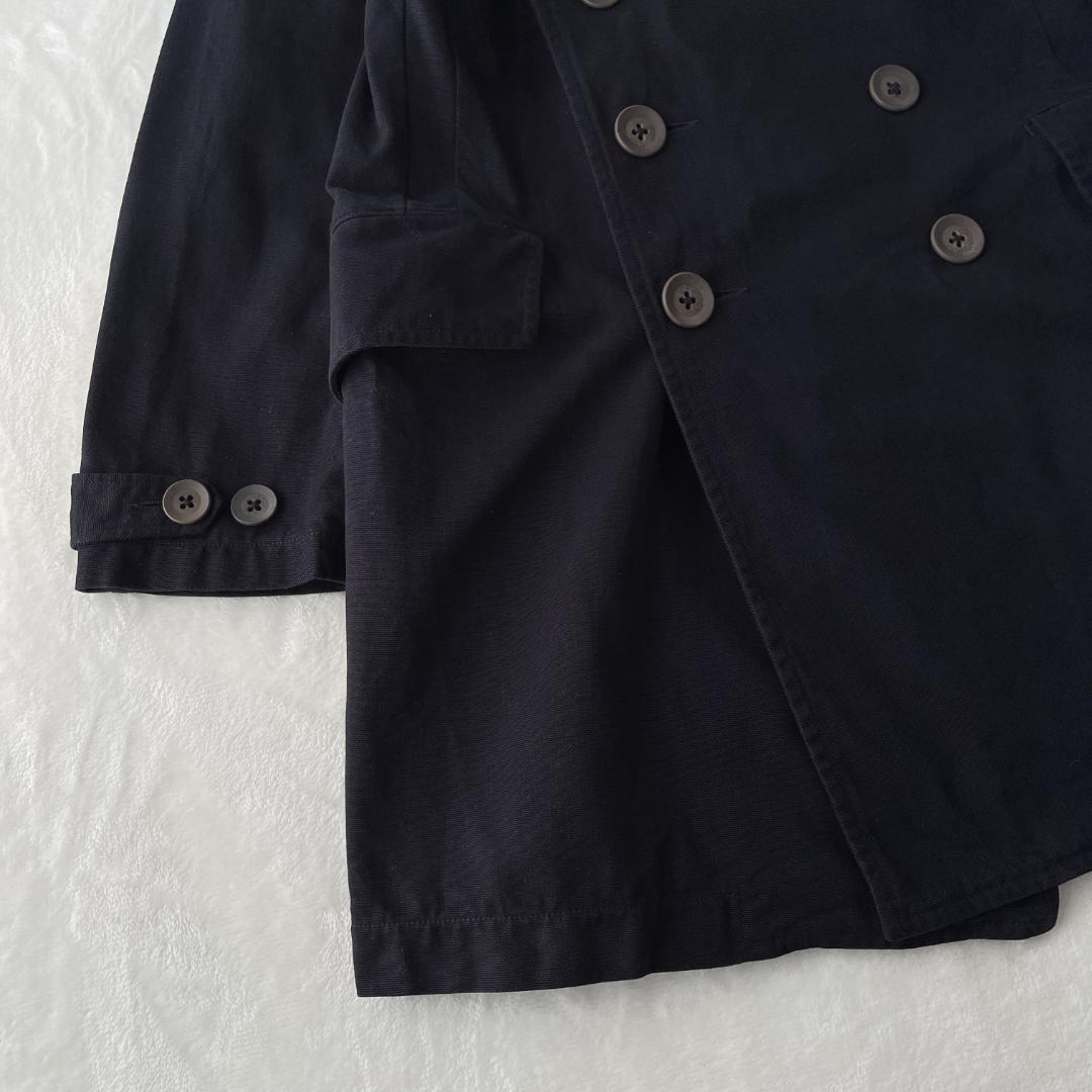 45rpm&　コットンピーコート　ネイビー　アウター
