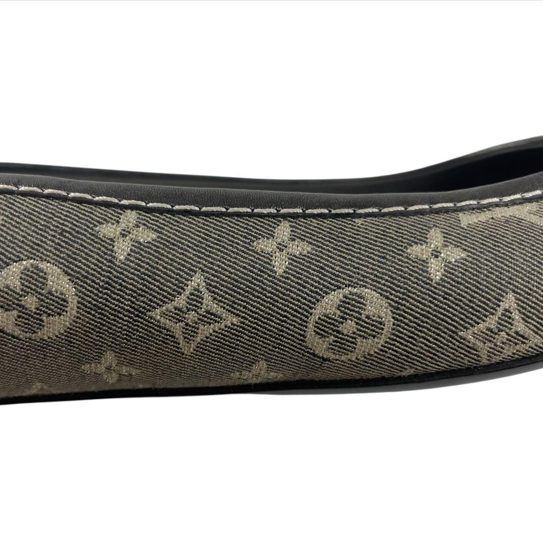 ルイヴィトン モノグラム フラットシューズ レザー キャンバス コンビ 35