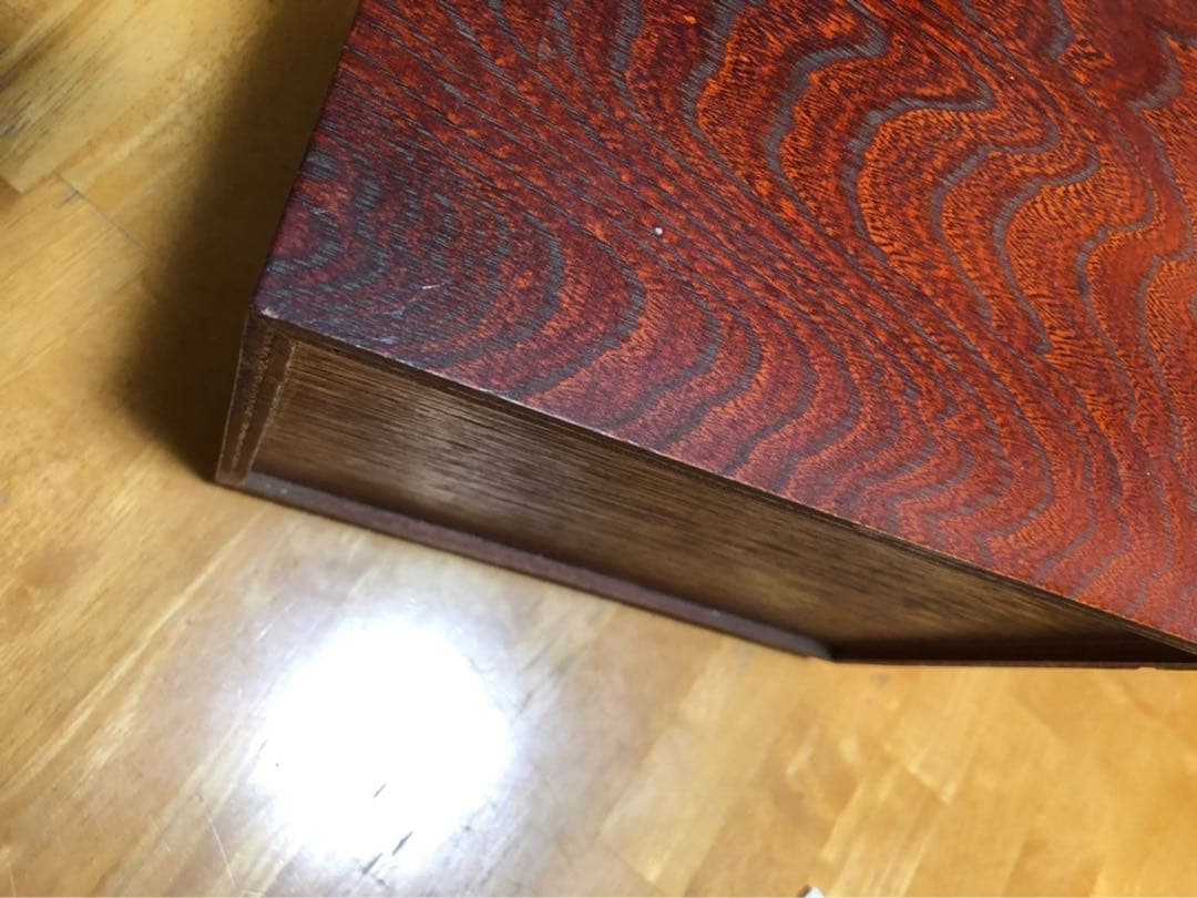 和小物入れ 2段引き出し 小物　レトロ　整理タンス 木製　昭和