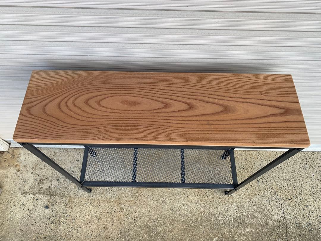 アイアン製ラック/飾り棚/インダストリアル/コンソールテーブル/1点物