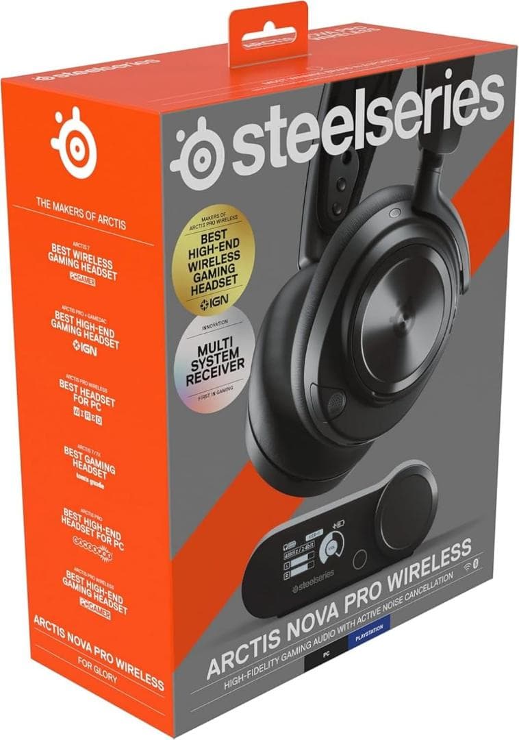 ヘッドホン SteelSeries Arctis NovaPro Wireless61520