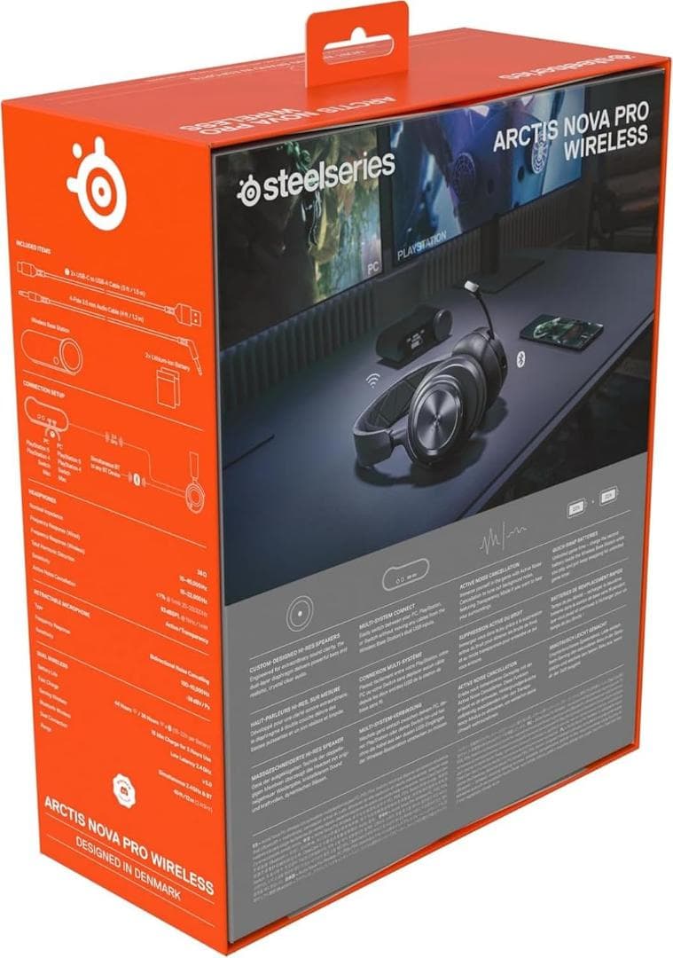 ヘッドホン SteelSeries Arctis NovaPro Wireless61520