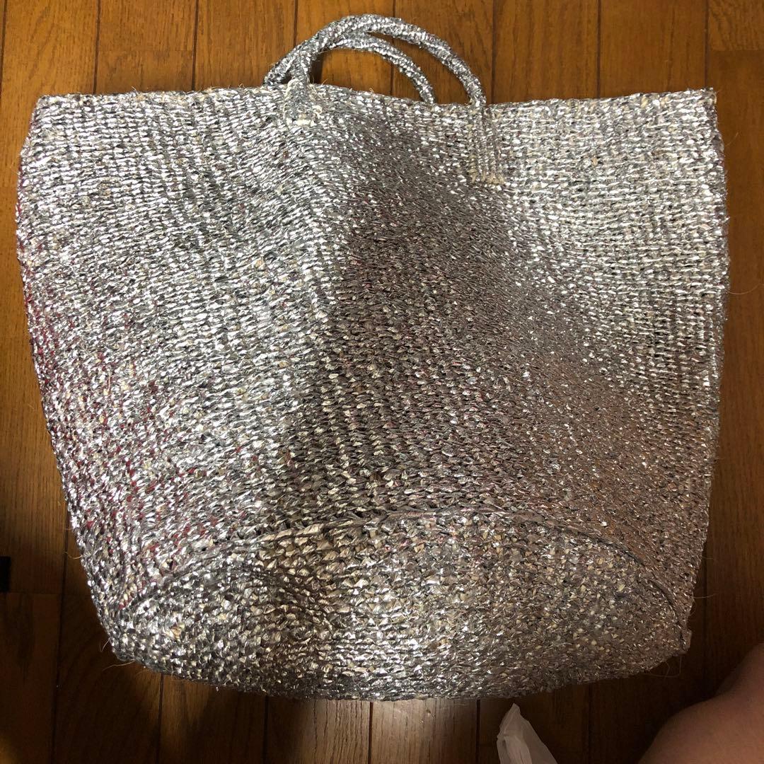 MMark INさま専用 レクタングル　シルバー バスケット Lサイズ