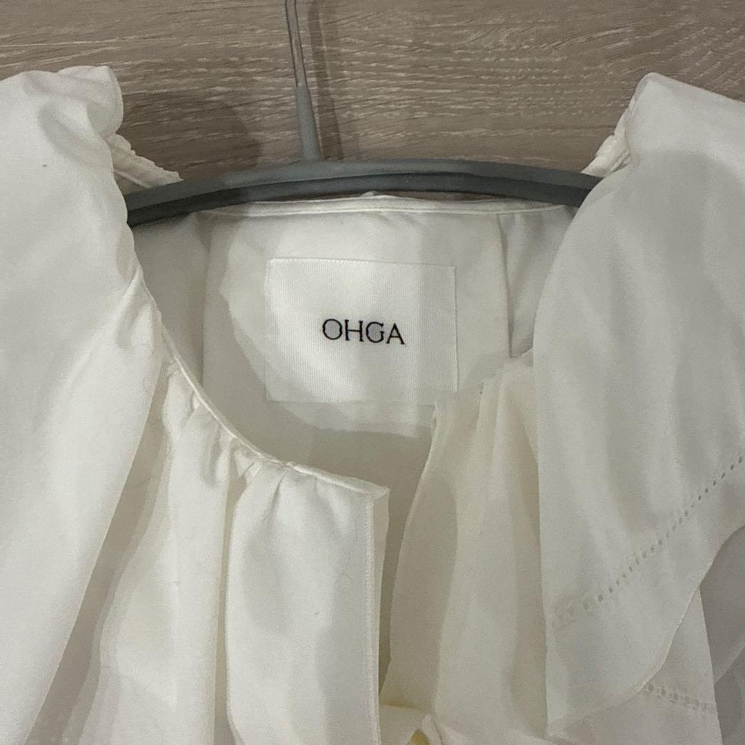 ohga フリルブラウス
