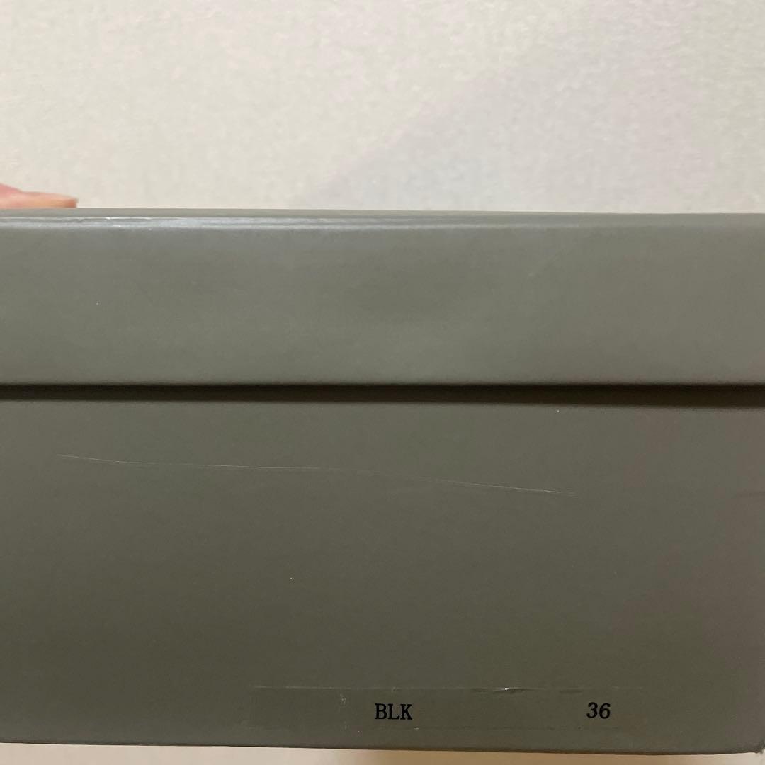 箱あり anuke Ecoleather Heel Slip-ons 36