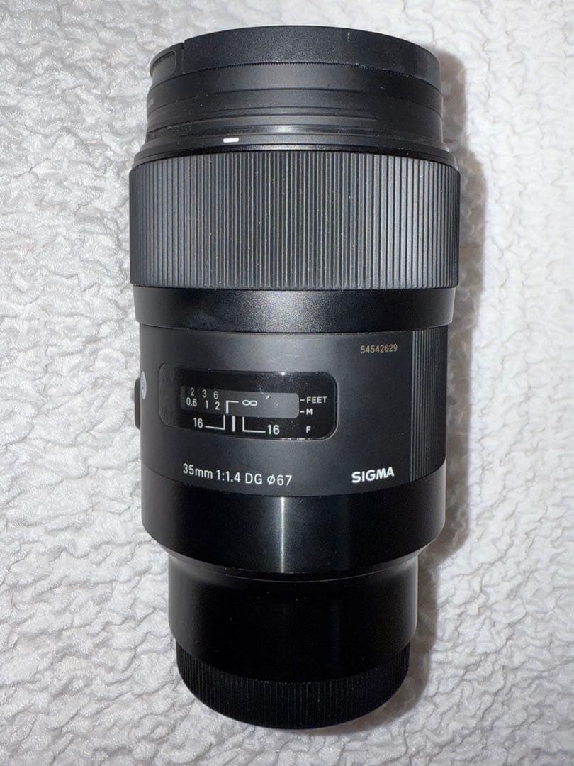 美品　SIGMA Art 35mm F1.4 EマウントNDフィルター付