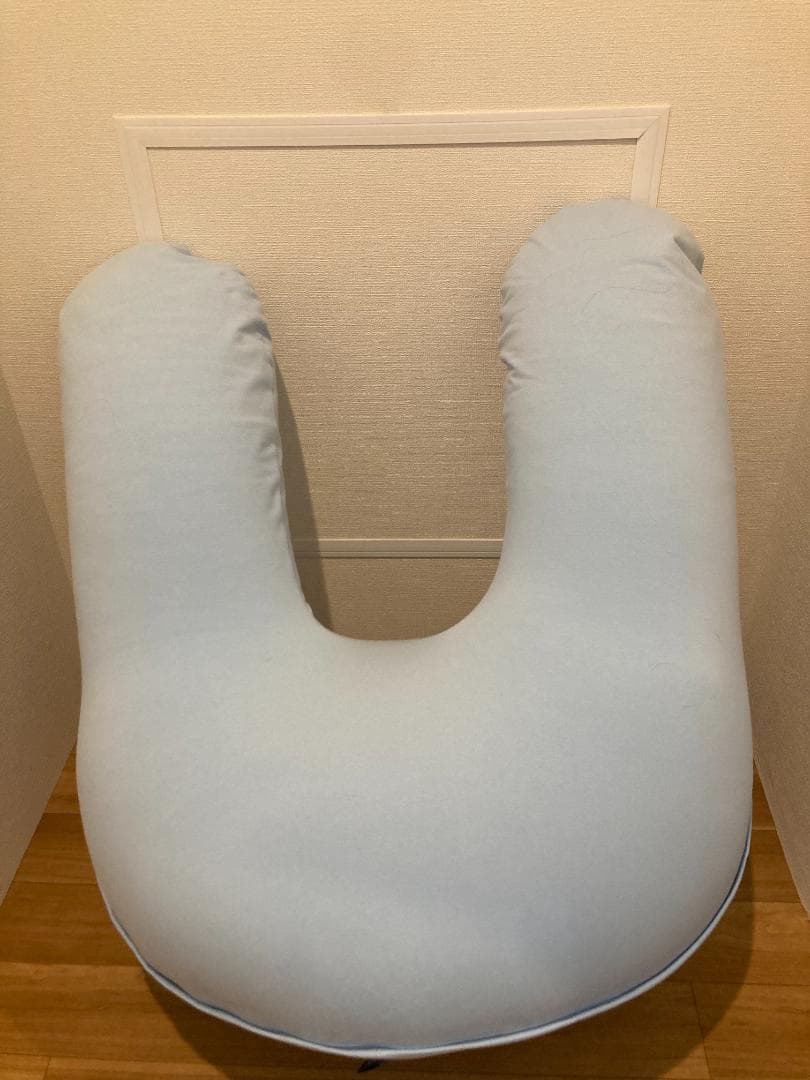 Yogibo Ghost Premium　水色 U字型 ビーズクッション