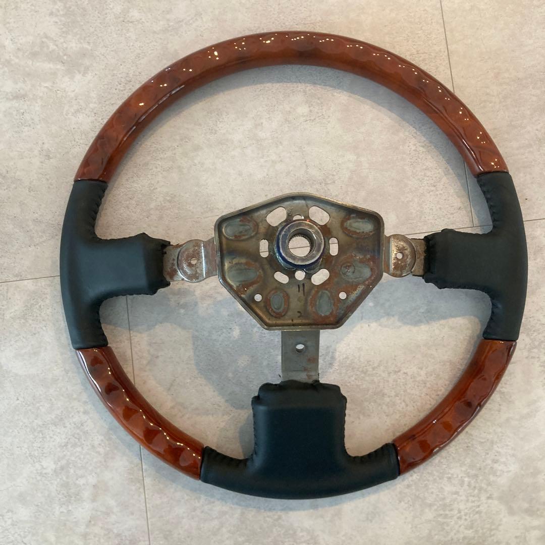 ランドクルーザー80 ステアリング　ハンドル