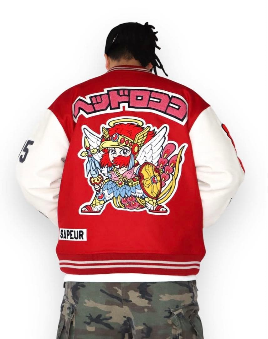 SAPEur ビックリマン バーシティジャケット