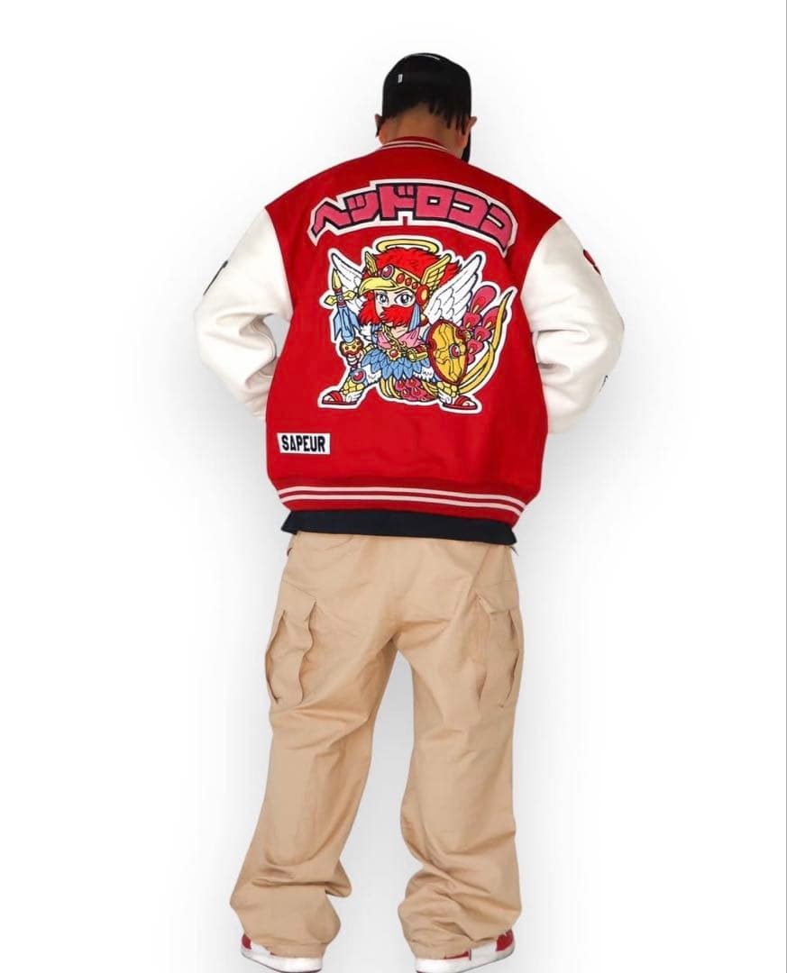 SAPEur ビックリマン バーシティジャケット