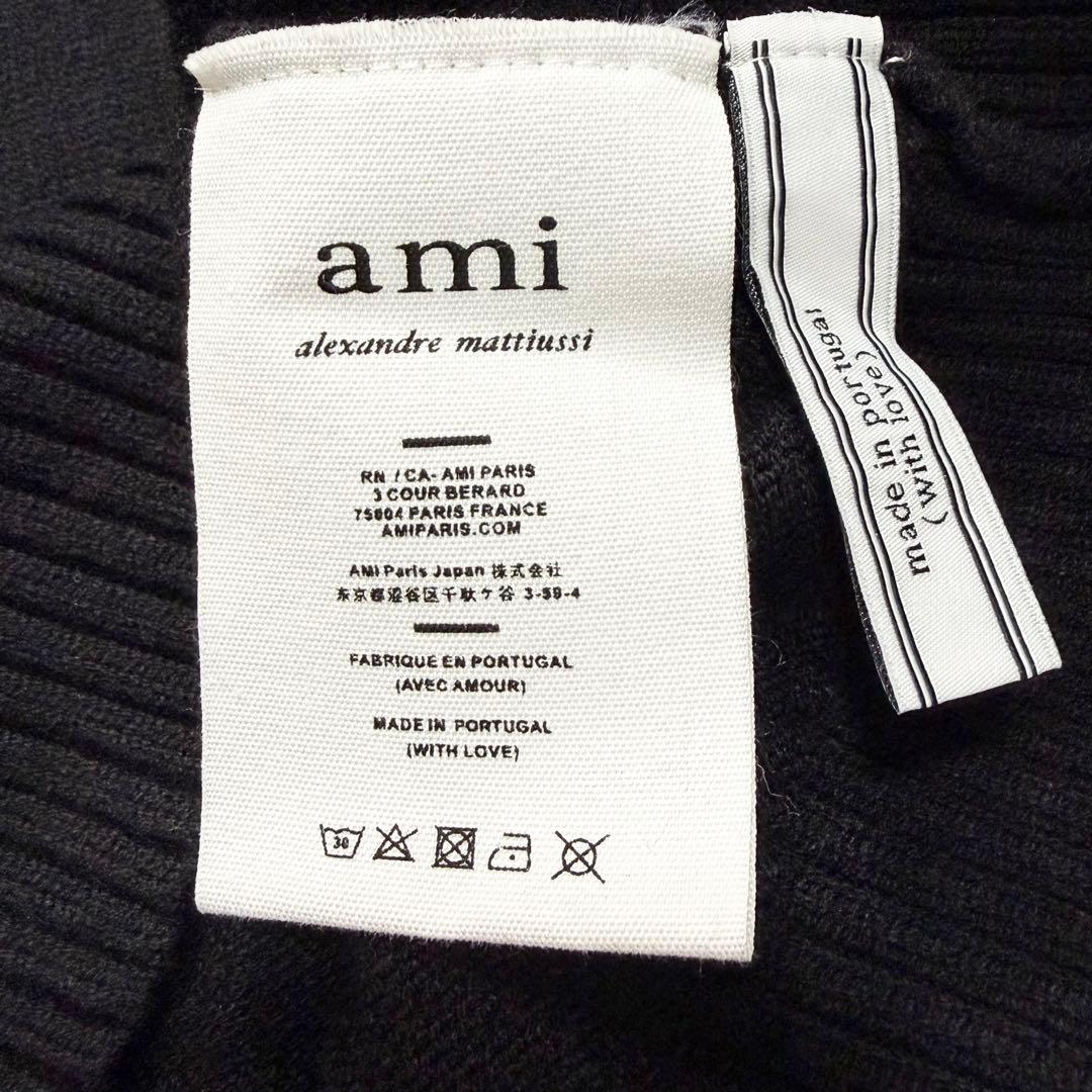 ✨美品✨アミパリス　タートルネックニット　ブラック　ハイネック　男女兼用　M