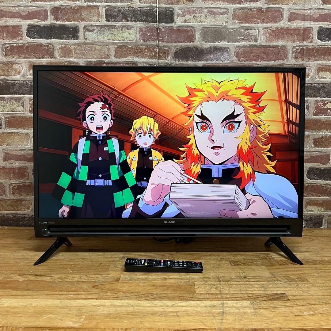 シャープ 32V型 液晶テレビ 2T-C32AC1 ハイビジョン 2021年製
