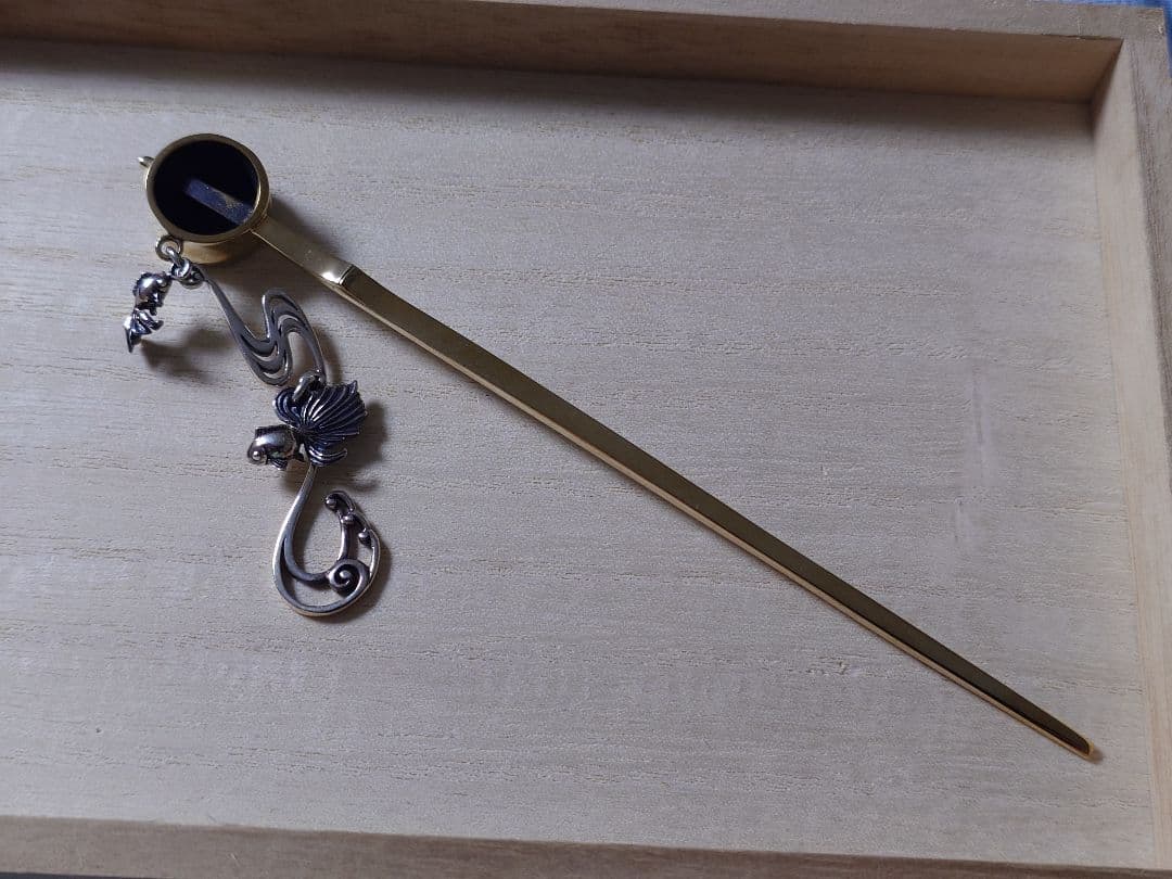 柄杓金魚簪（ひしゃくきんぎょかんざし）