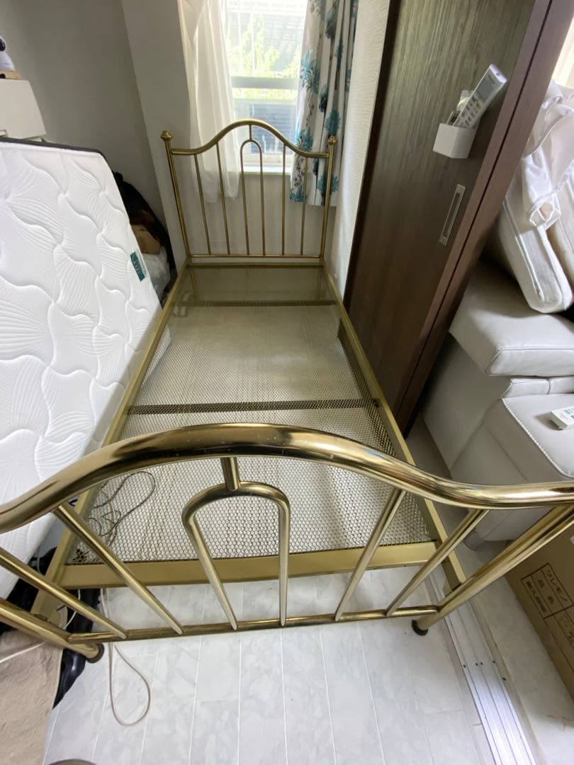 姫系ベッド　シングル　引き取り可