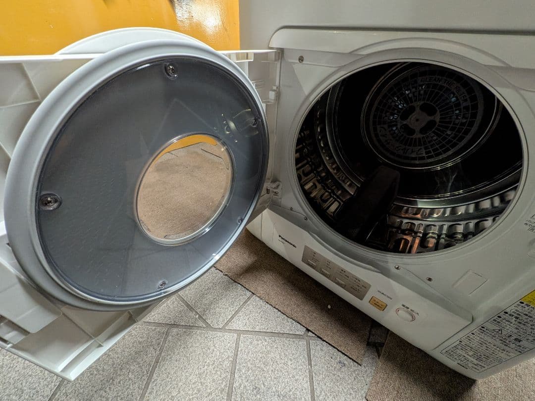 大阪市内配送無料 2024年製 パナソニック 衣類乾燥機 6kg NH-D603