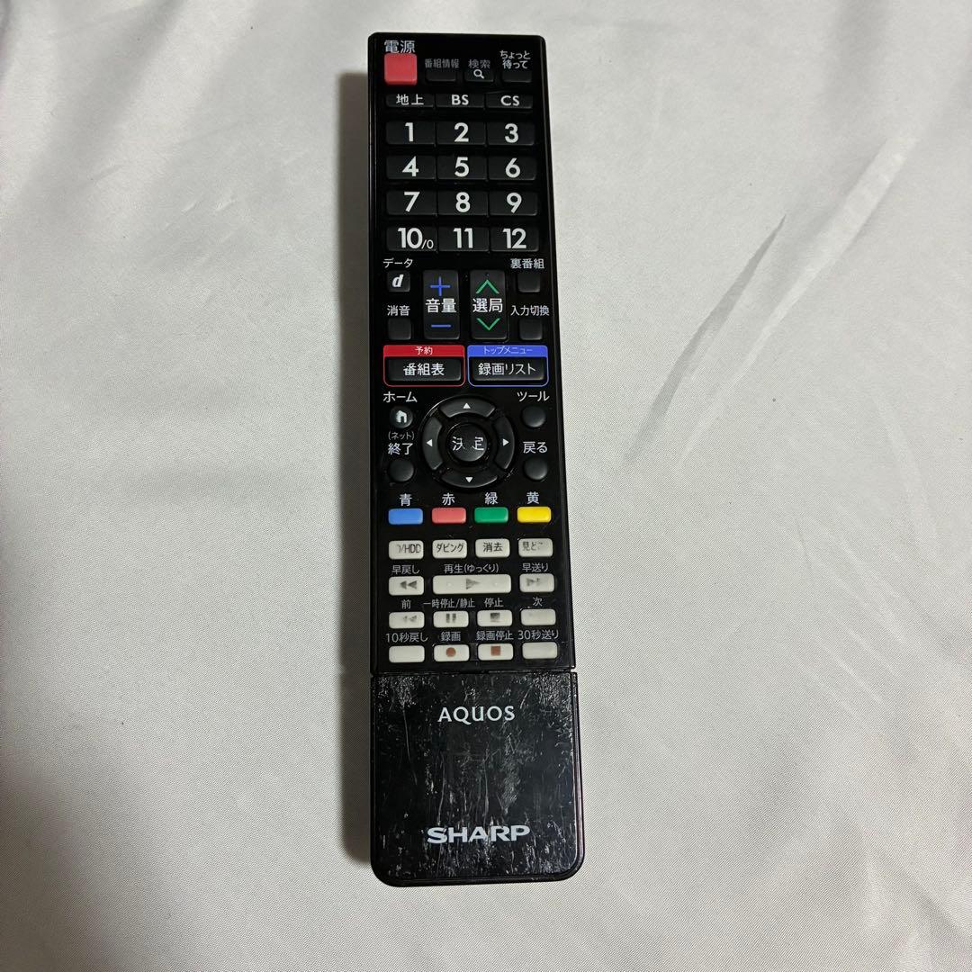 SHARP Blu-ray再生可 地デジ録画可AQUOS 32インチ液晶テレビ