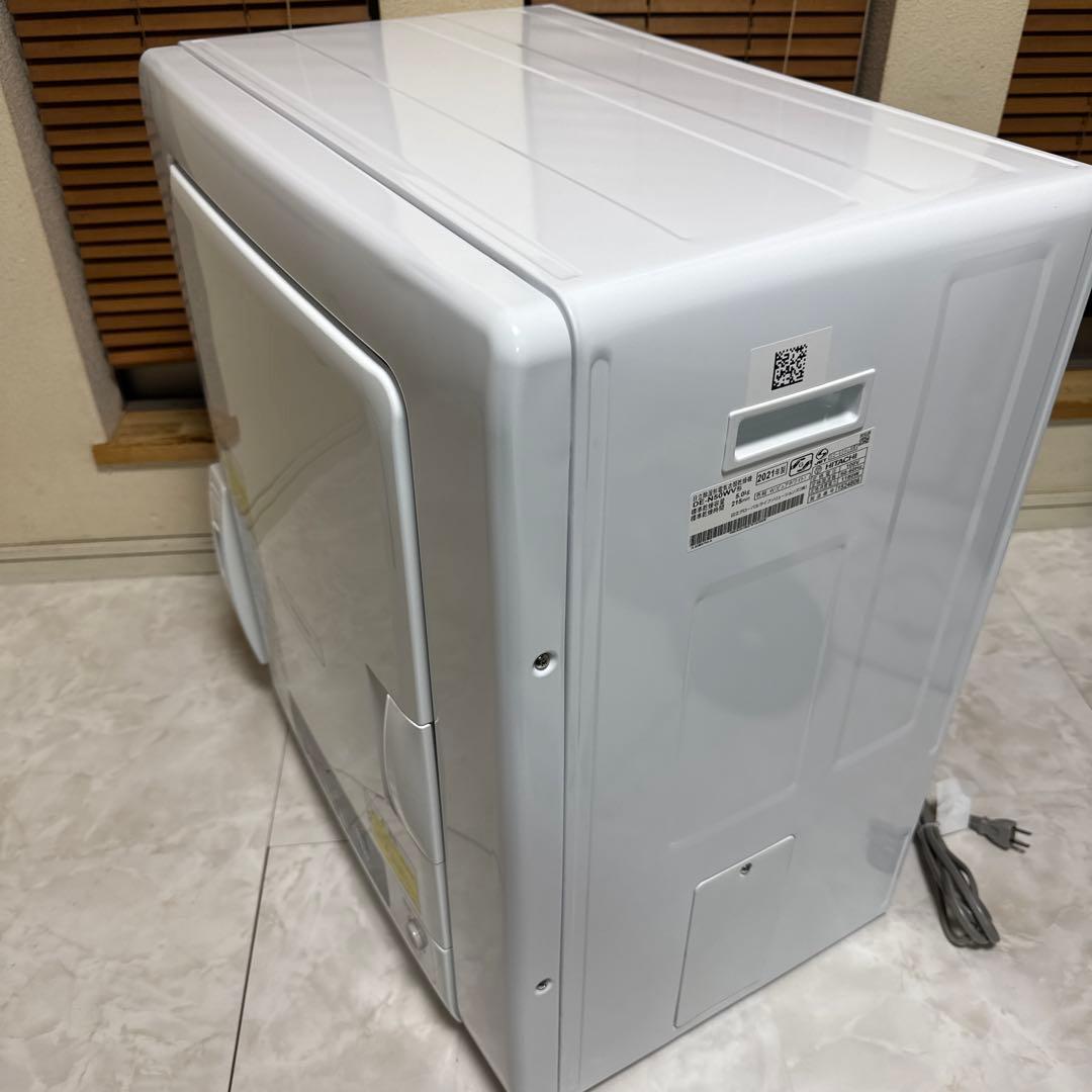 美品 HITACHI 2021年製 除湿式衣類乾燥機 5kgこれっきりボタン