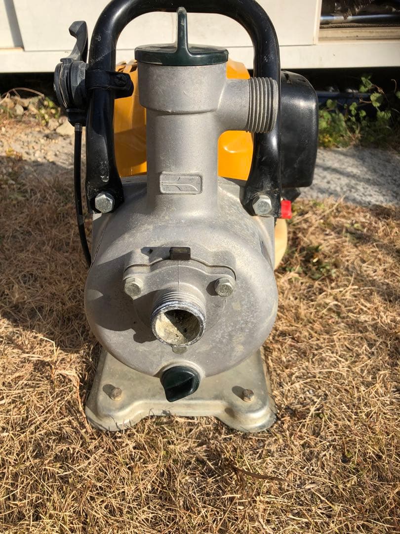 KOSHIN 水中ポンプ エンジン式 イエロー