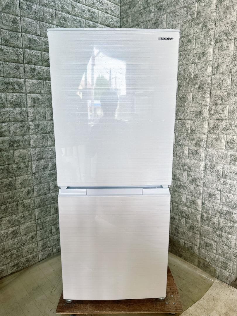 大阪送料無料★3か月保障付き★冷蔵庫★2021年★SJ-D15G-W★R-64