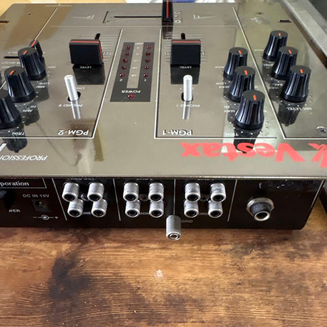 DJミキサー\"VESTAX\"PMC-03A純正アダプターつき！通電確認済み！