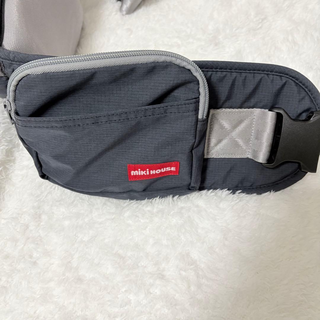 ミキハウス×ポグネー ベビーキャリア　ヒップシート 抱っこ紐　コラボ