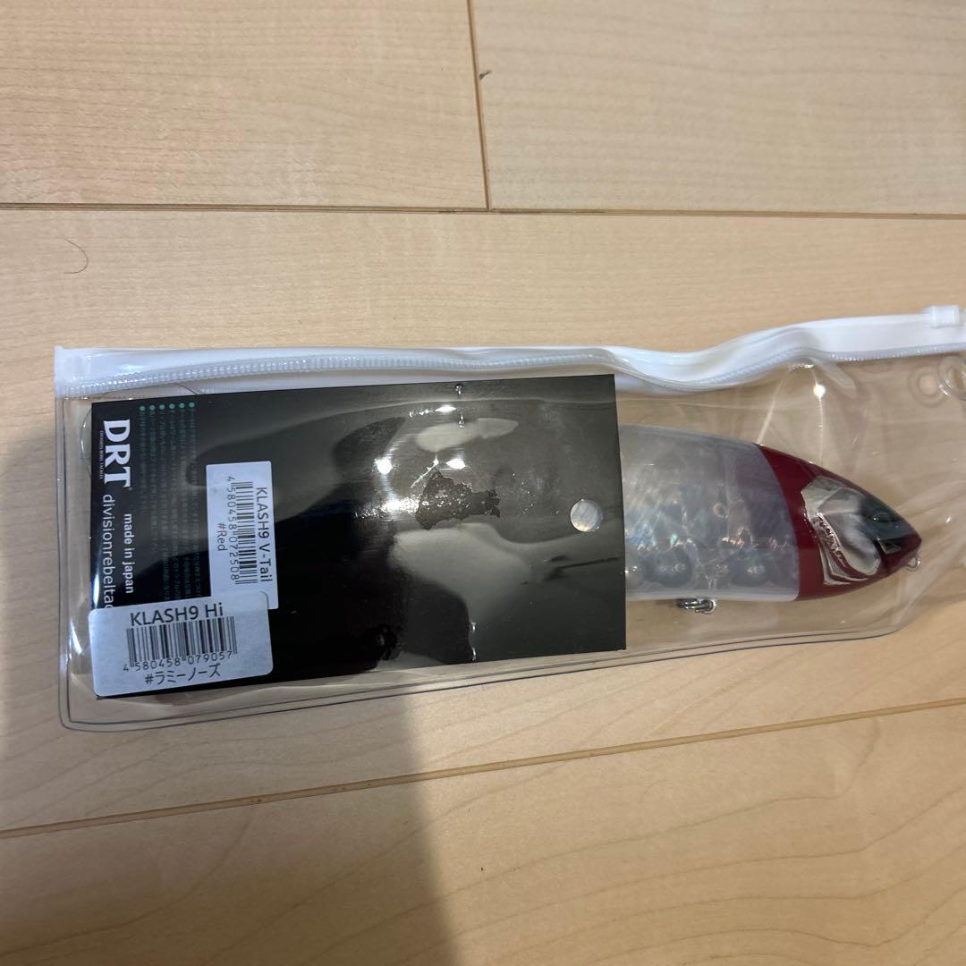 KLASH9 Hi ミラーノーズ　V-Tail Redセット