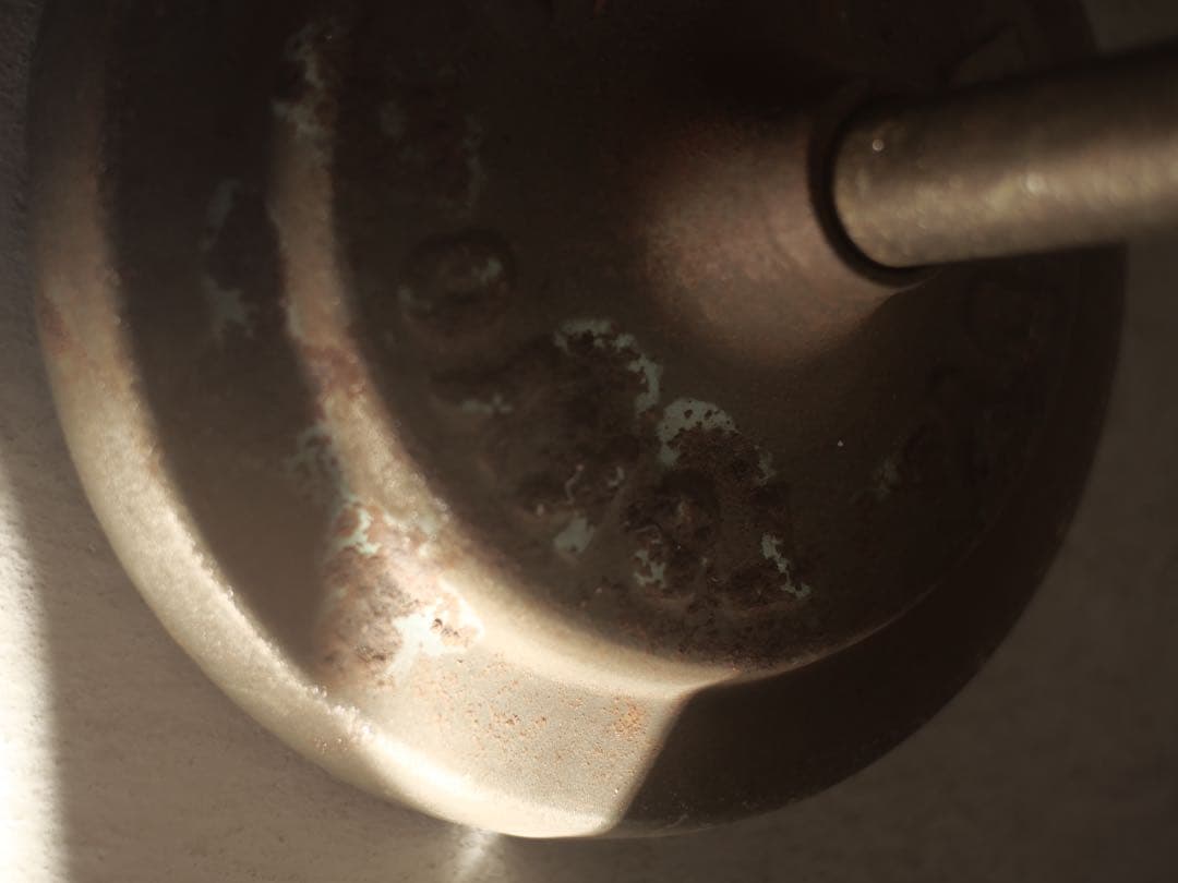 ②ハイテーブル　テーブル　机　花台　台　古家具　古道具　アンティーク　昭和レトロ