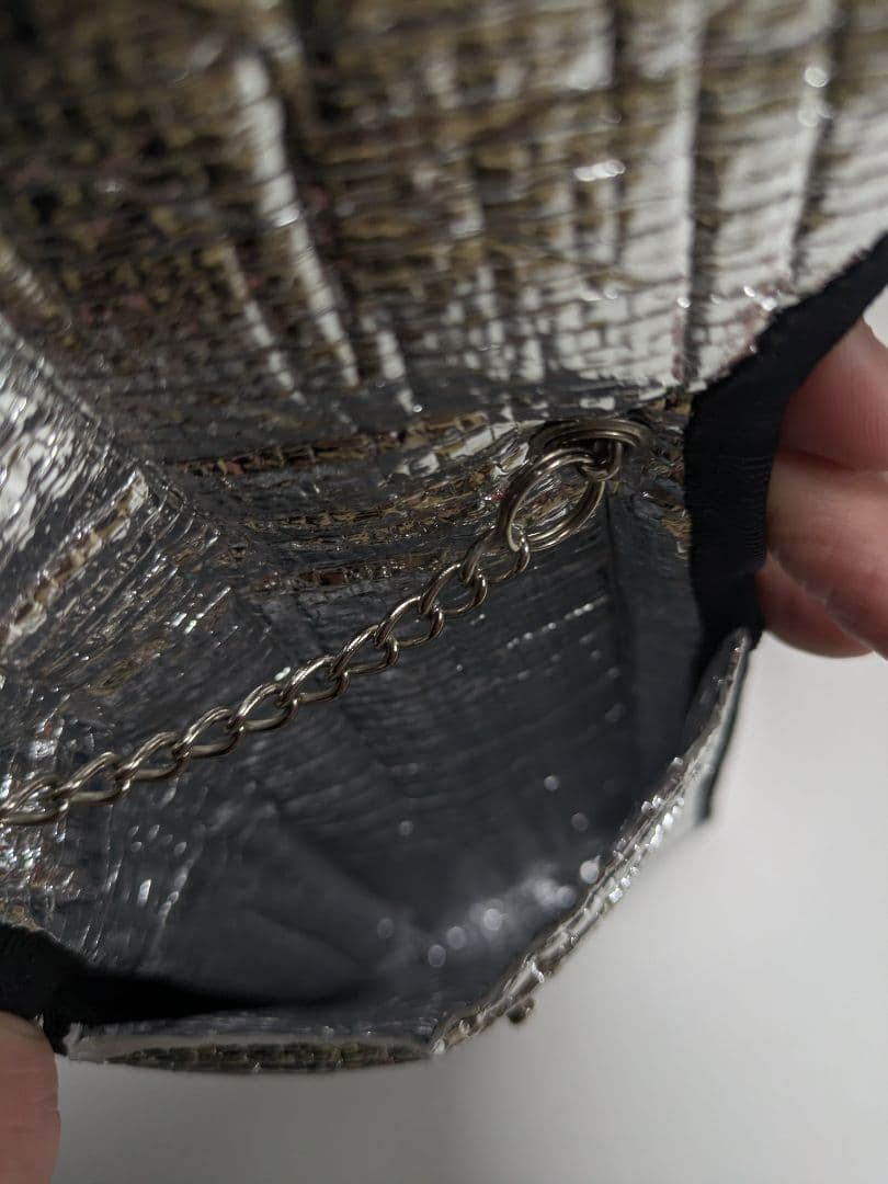 nori enomoto ノリエノモト シルバー スマホ ショルダーバッグ