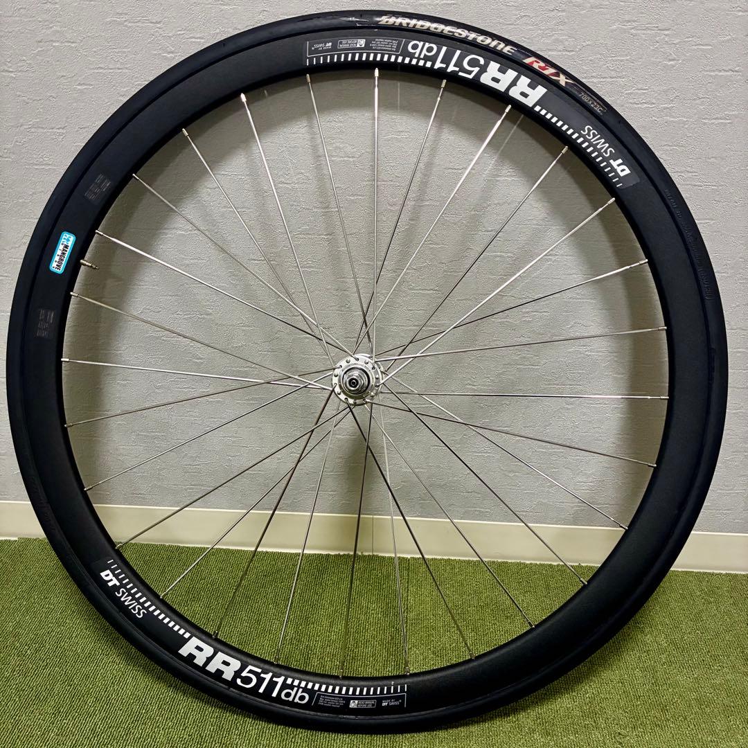 DT SWISS RR511 dbリム x DURA-ACE ホイール前後