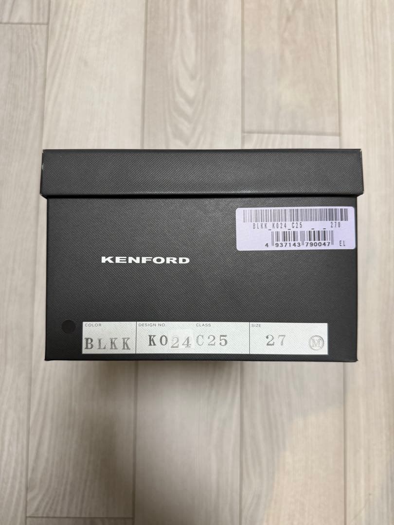 KENFORD EMBOSSED LOAFERS / ブラックペイズリー