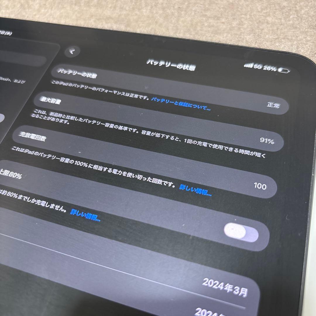 11インチiPad Pro(M4) 512GB Cellular 本体のみ