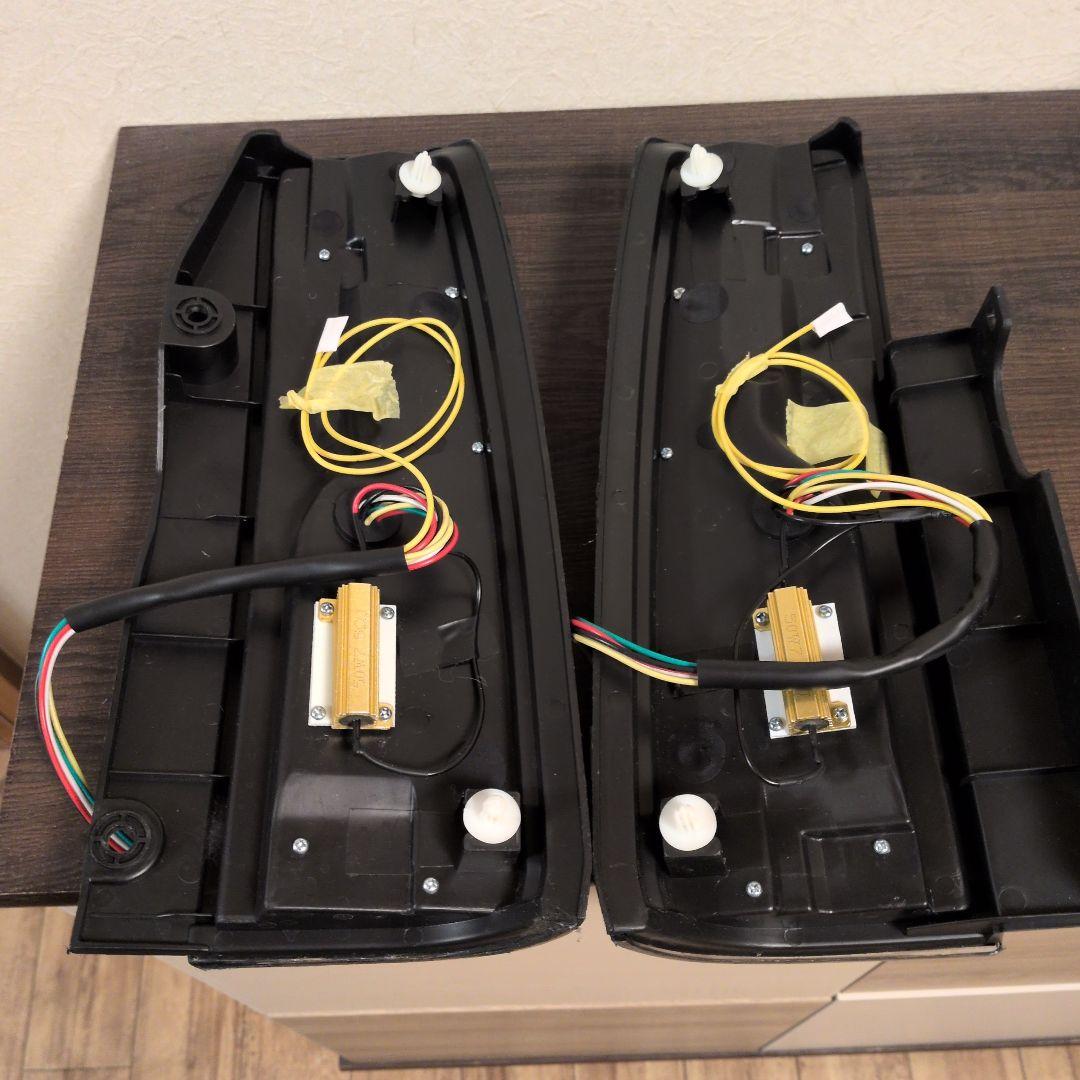 ジムニーＪＢ２３LEDテールライト レッド/クリア 2個セット