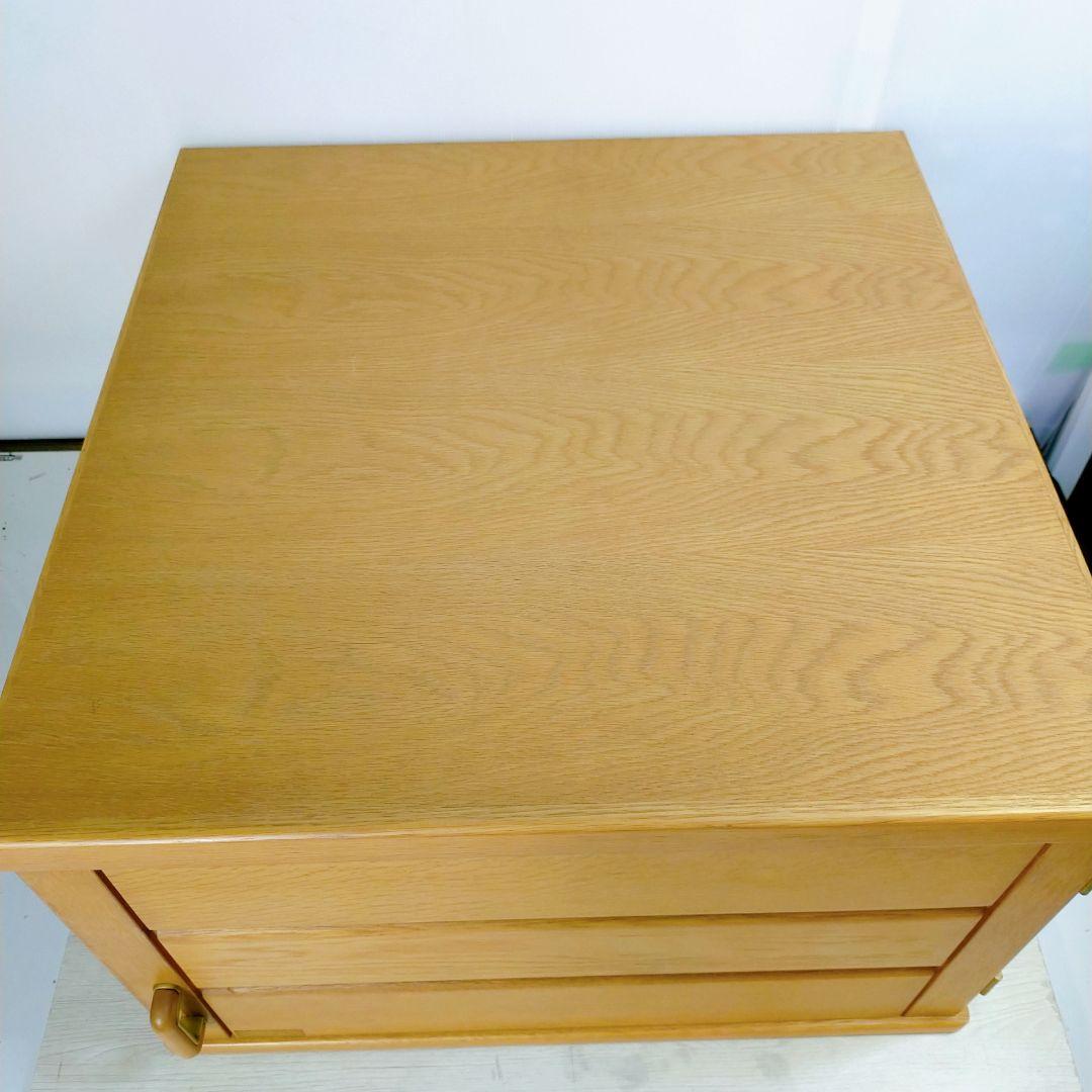 上置　箪笥　木製　開き戸