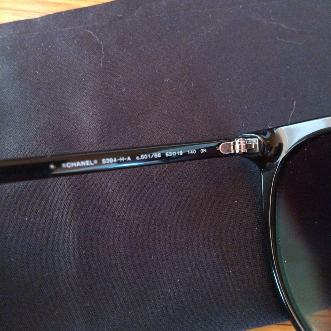 ♢﻿確実正規♢﻿CHANEL サングラス S384-A ブラック 140
