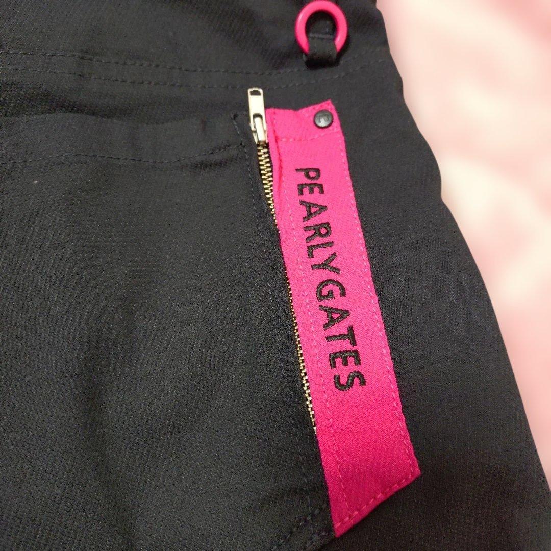 パーリーゲイツ　レディース　サイズ２　ブラック　パンツ