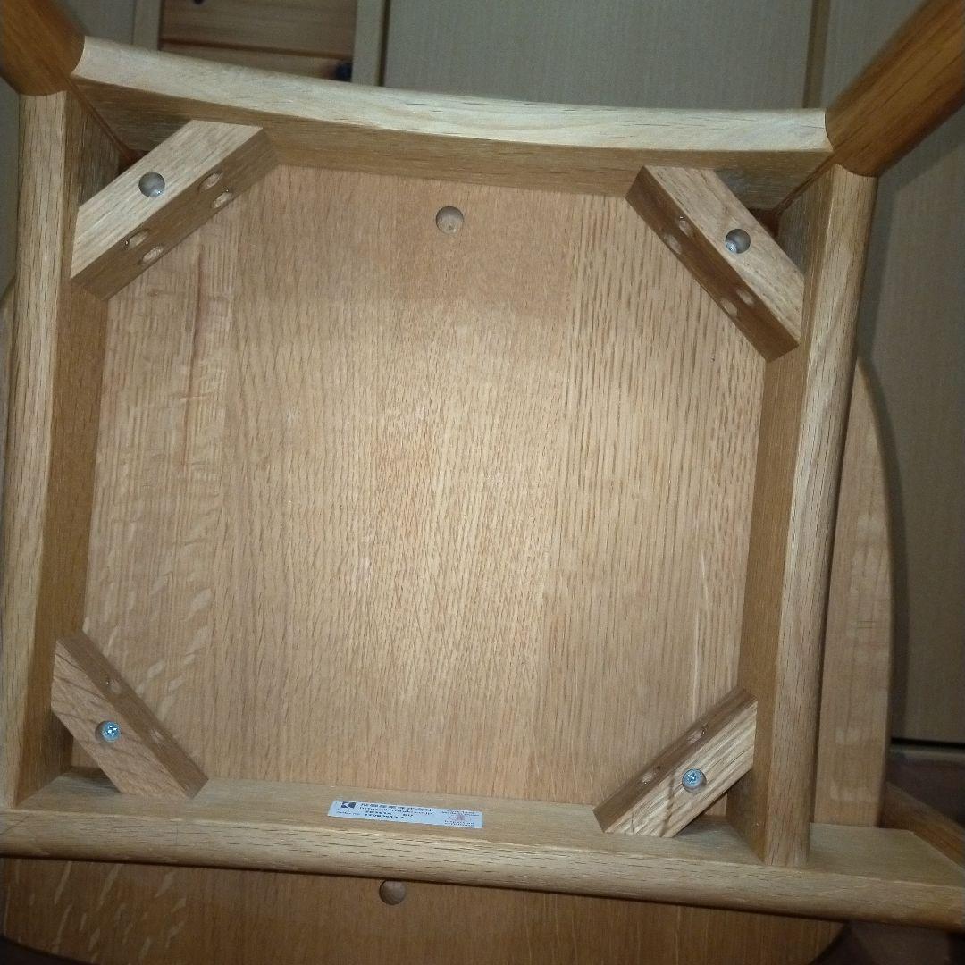 訳あり品　飛騨産業　キツツキ　クレセント　アームチェア