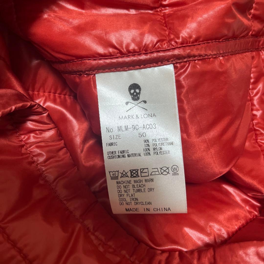 マークアンドロナ メンズセットアップ ネイビー レッド