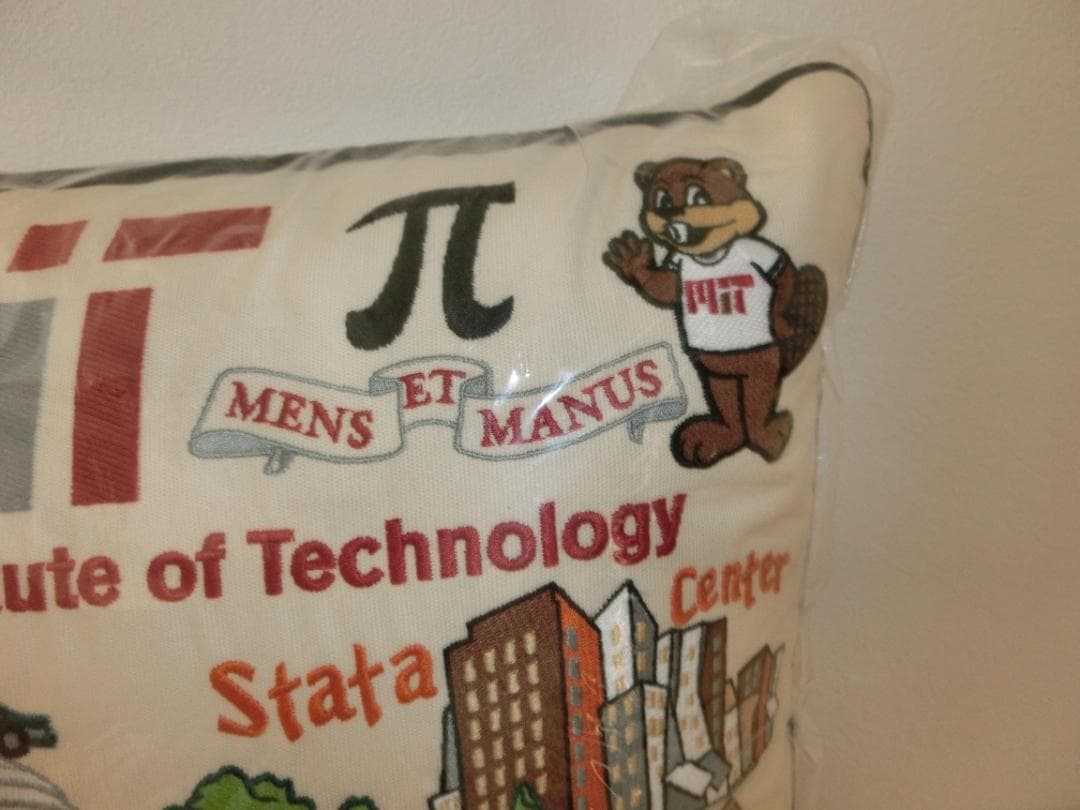 新品・未使用品　MIT マサチューセッツ工科大学 クッション